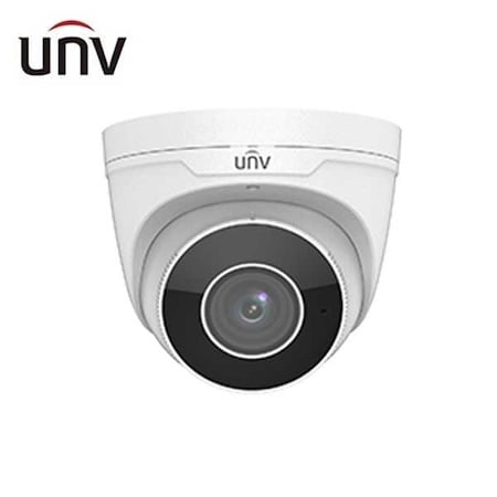 Uniview UNV 4MP WDR IR Eyeball Network Motorized Vari-focal Dome Camera(2.8-12mm, 30m IR, PoE, Built-in MicPhon UNV-3634SR3-ADPZ-F